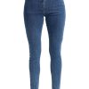 Length Laurie | Olivia Skinny - Longueur Moyenne - Denim Bleu Moyen