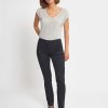 Silhouette Laurie | Laura Slim - Medium Length - Charcoal