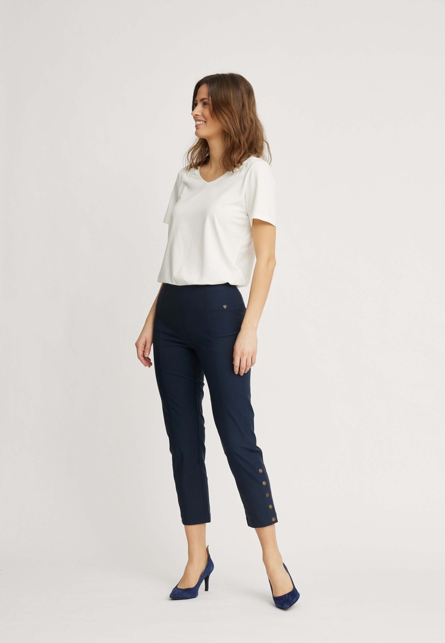 Silhouette Laurie | Polly Regular Crop - Navy