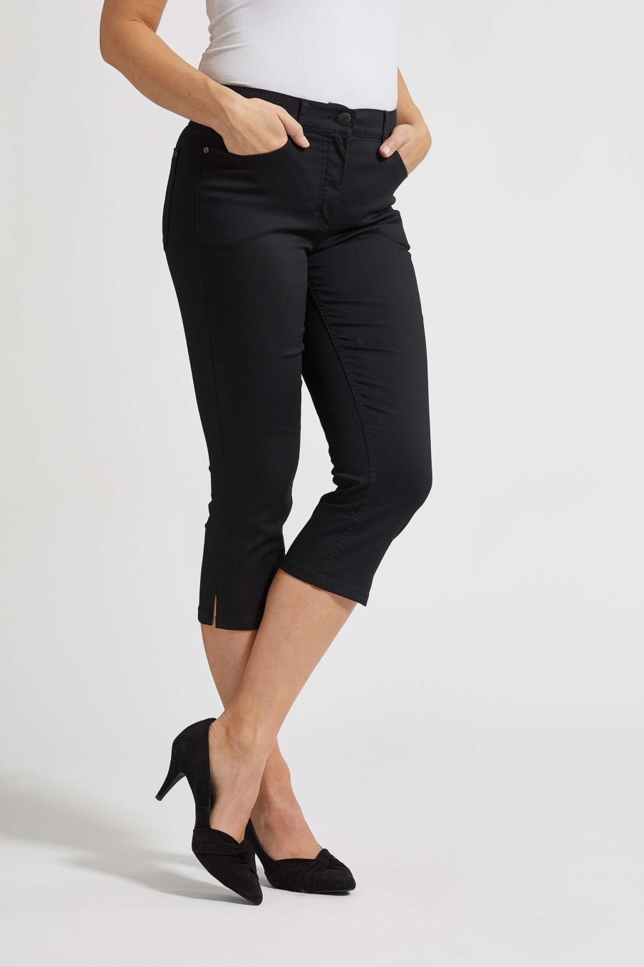 Silhouette Laurie | Laura Capri Slim - Black