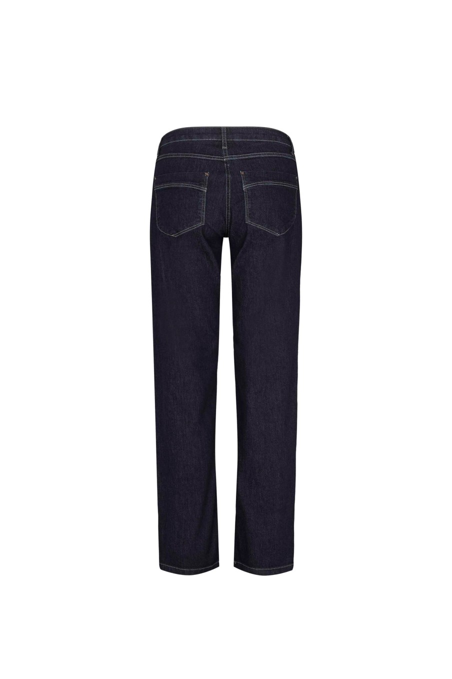 Silhouette Laurie | Amelia Straight - Long Length - Dark Blue Denim