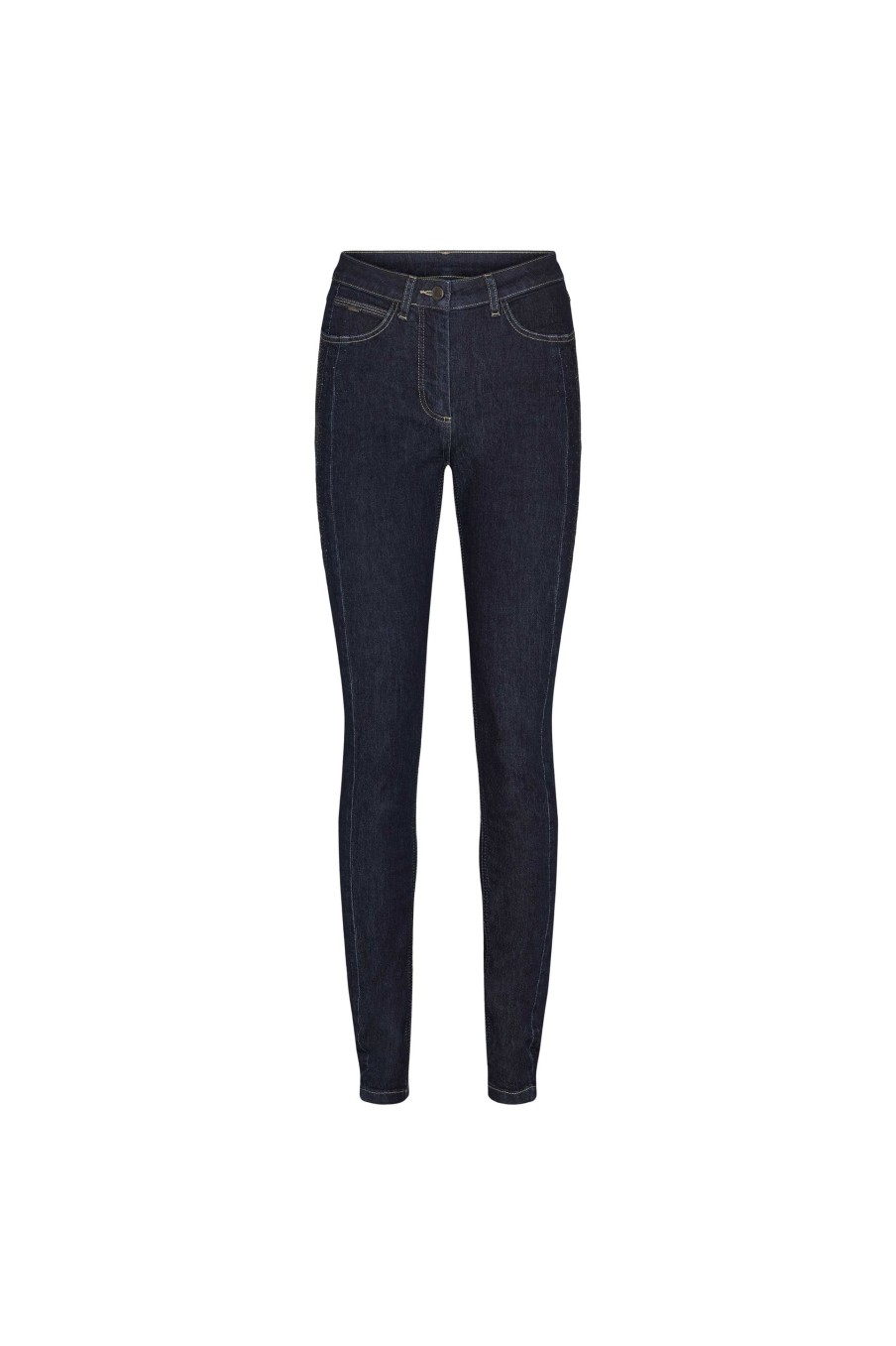 Silhouette Laurie | Laura Hot Slim - Medium Length - Dark Blue Denim