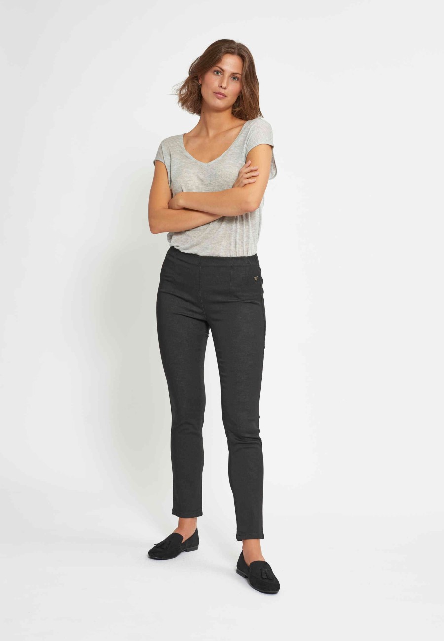 Silhouette Laurie | Vicky Slim - Short Length - Black