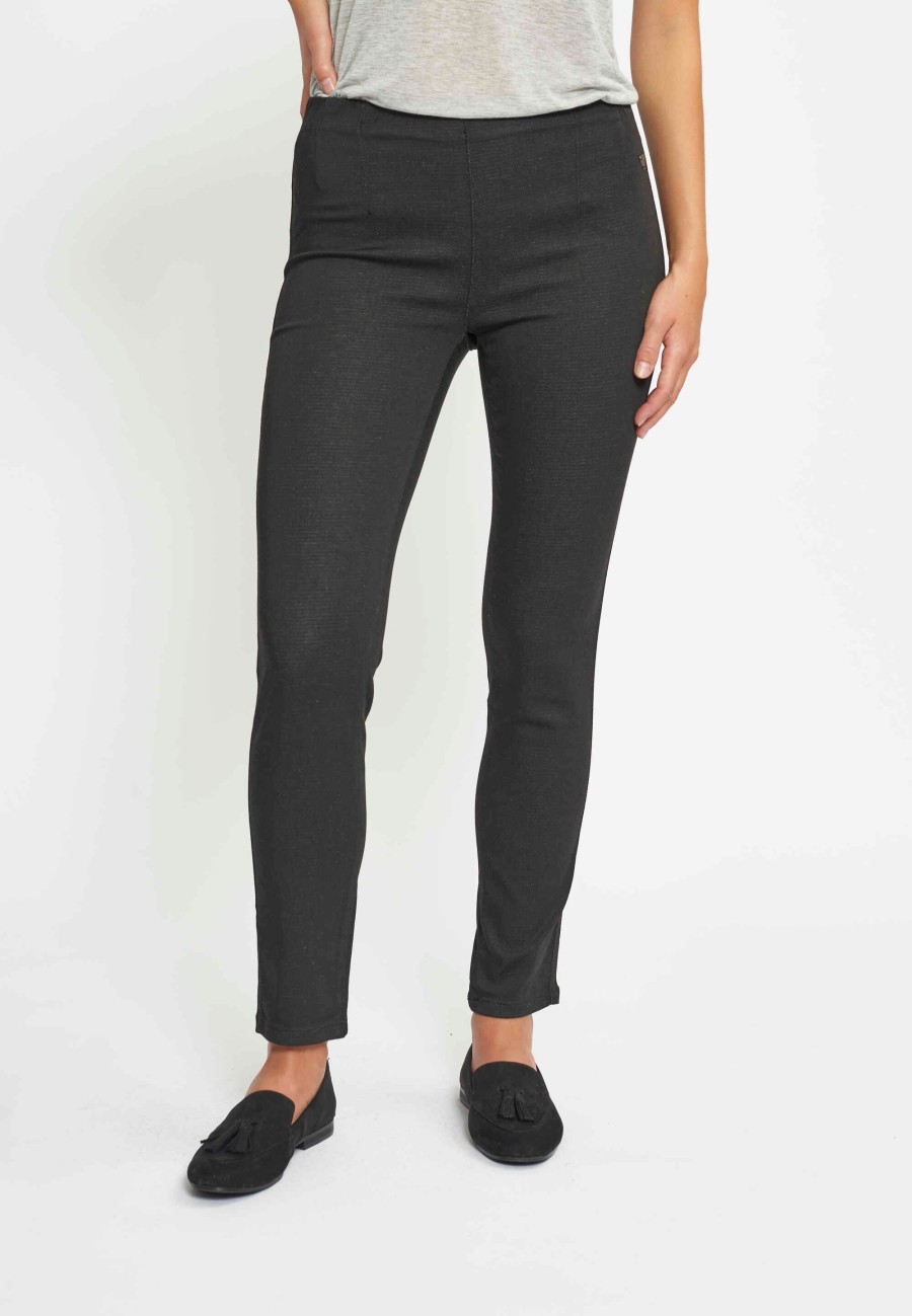 Silhouette Laurie | Vicky Slim - Short Length - Black