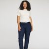 Silhouette Laurie | Bella Straight - Medium Length - Navy