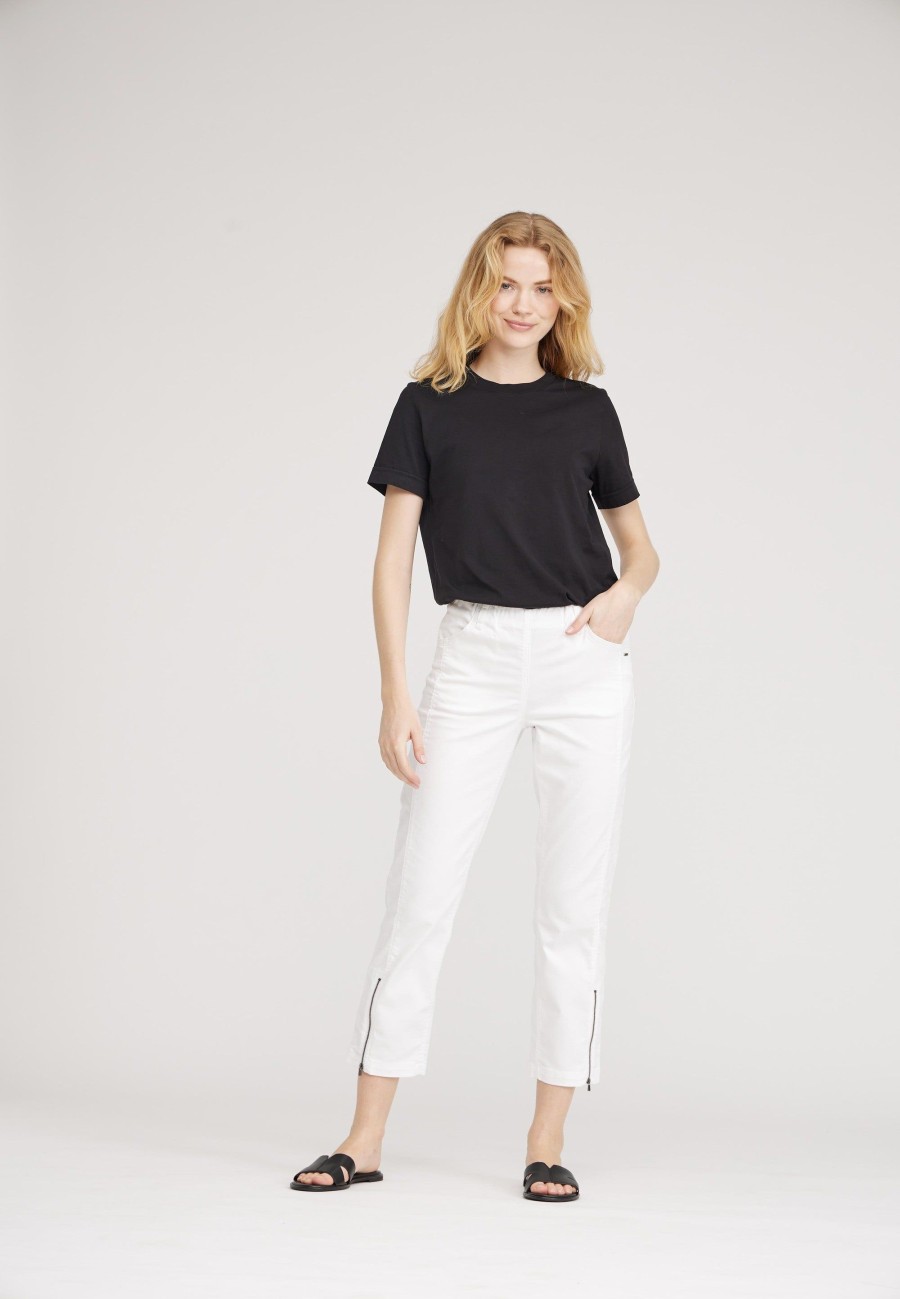 Silhouette Laurie | Piper Regular Crop - White