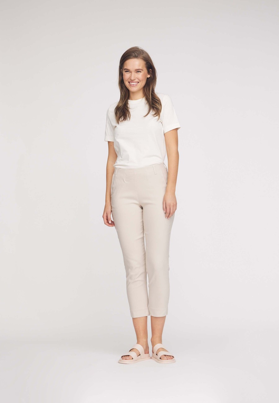 Silhouette Laurie | Taylor Regular Crop - Grey Sand