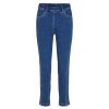 Silhouette Laurie | Madison Slim Crop - Medium Blue Denim