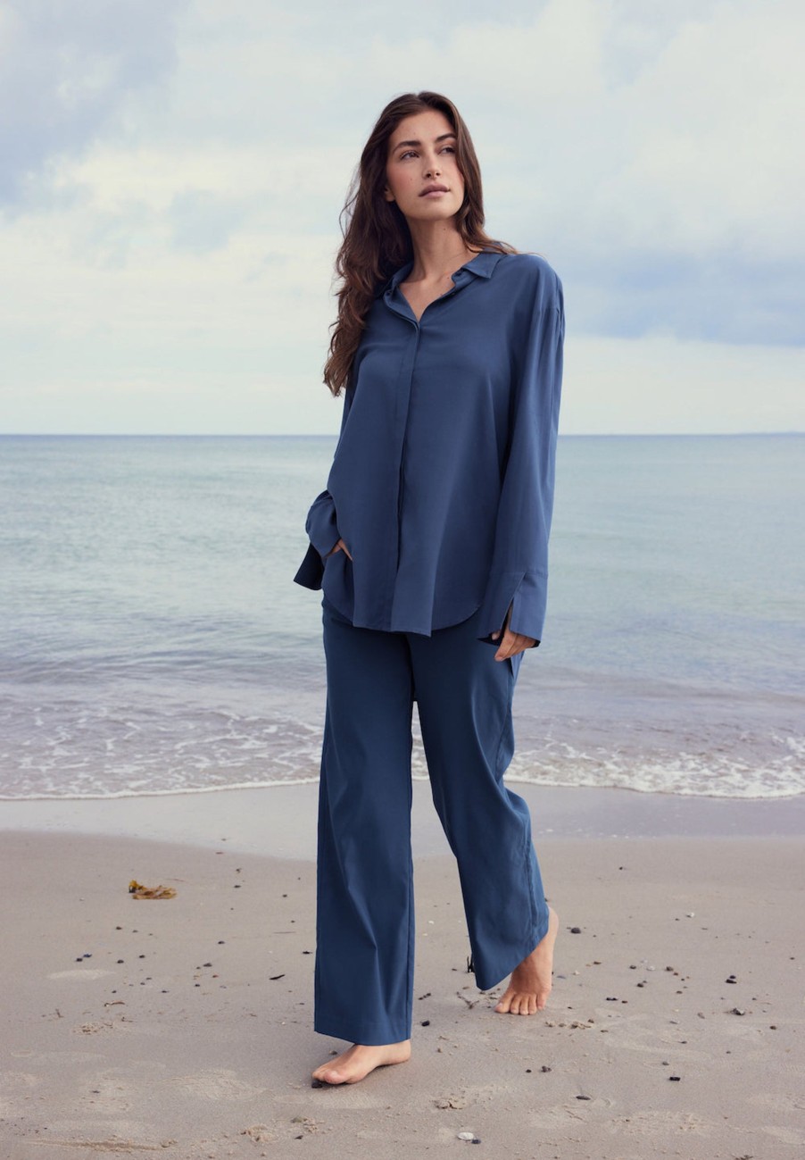 Silhouette Laurie | Donna Loose - Longueur Courte - Bleu Nordique