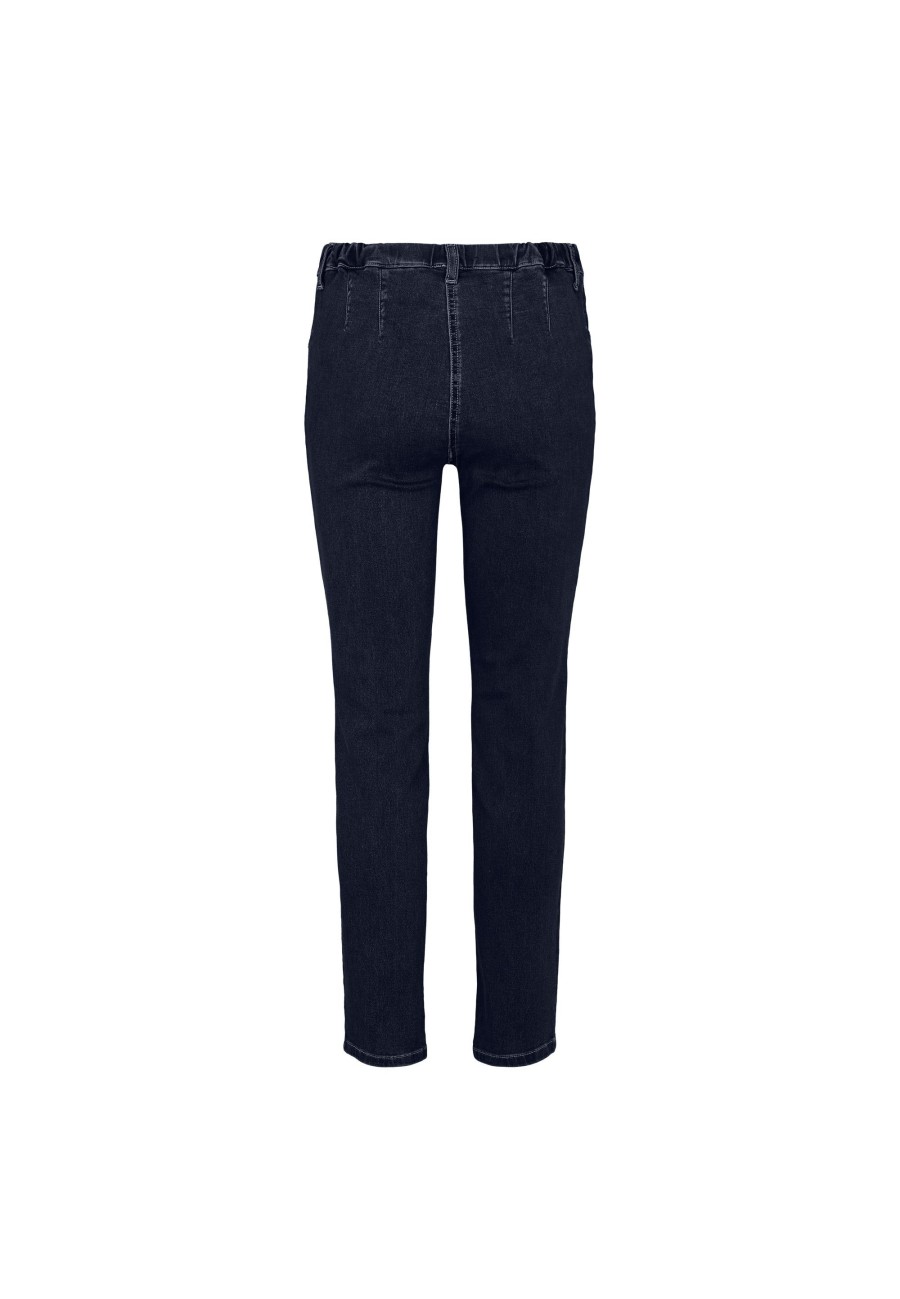 Silhouette Laurie | Grace Slim - Short Length - Dark Blue Denim