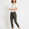 Silhouette Laurie | Grace Slim Crop - Khaki