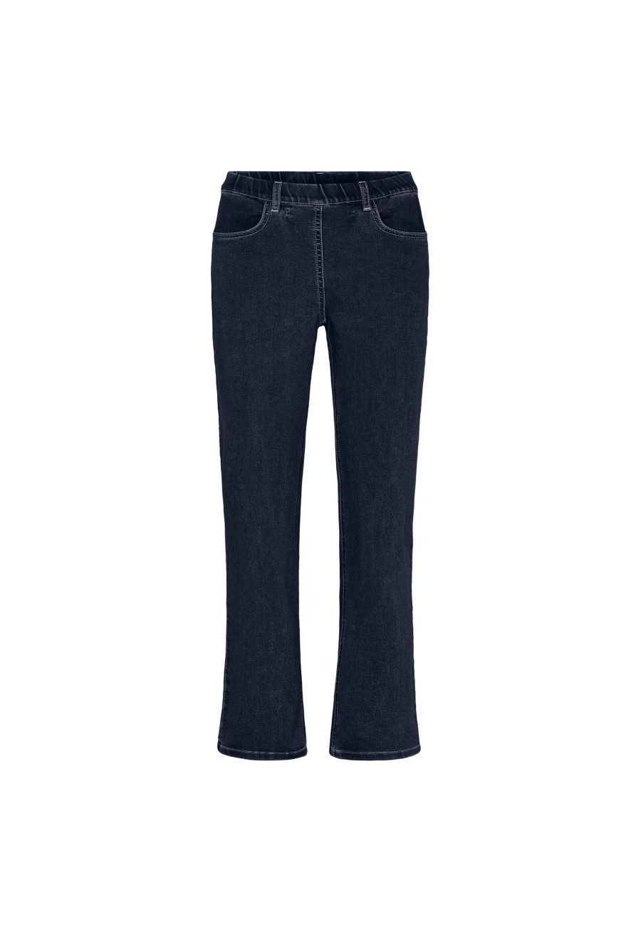 Silhouette Laurie | Zigga Bootcut - - Medium Length - Dark Blue Denim