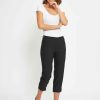 Silhouette Laurie | Caroline Regular Capri - Ll - Black