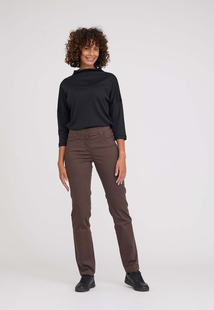 Silhouette Laurie | Charlotte Regular - Medium Length - Brown