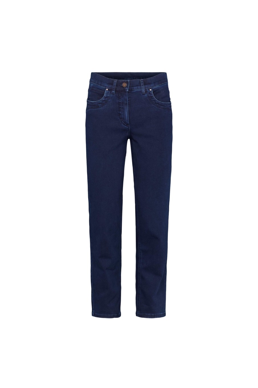 Silhouette Laurie | Charlotte Regular - Medium Length - Dark Blue Denim