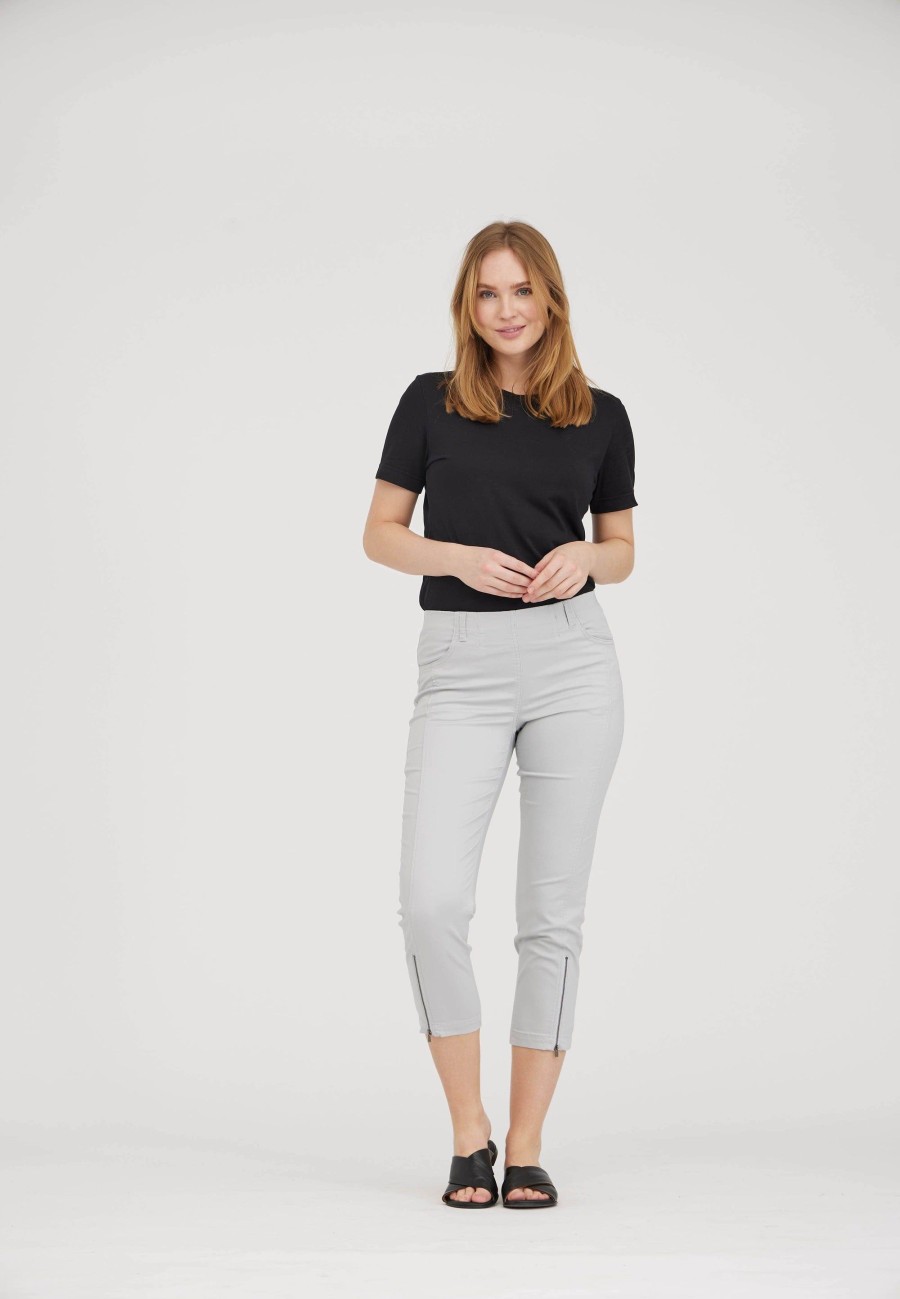 Silhouette Laurie | Piper Regular Crop - Light Grey