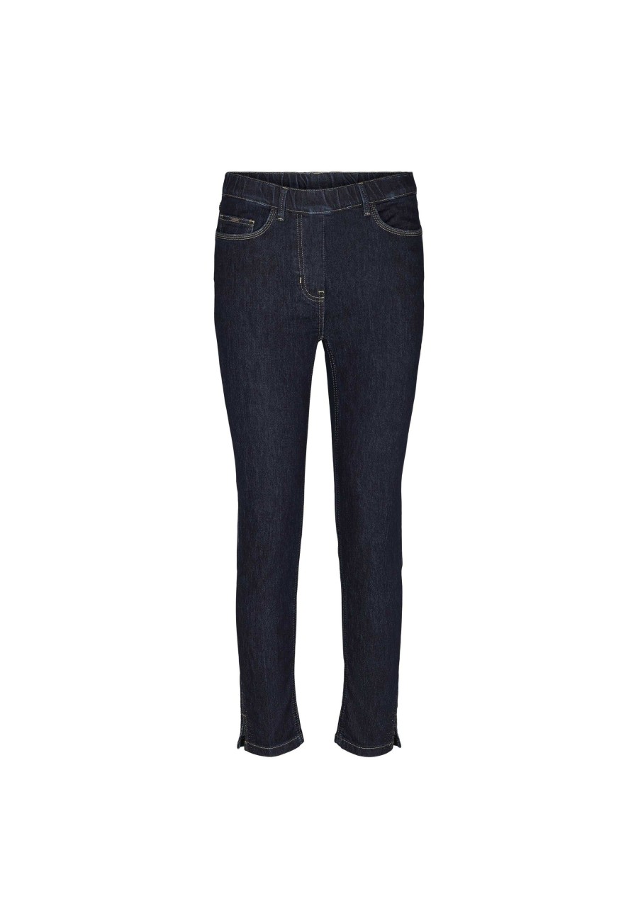 Silhouette Laurie | Faith Hot Slim - Extra Short Length - Dark Blue Denim