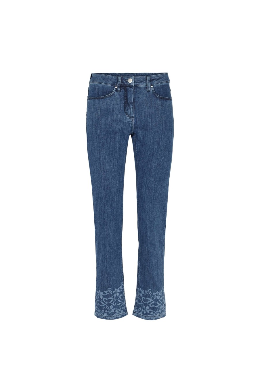 Silhouette Laurie | Charlotte Lazer Regular - Medium Length - Medium Blue Denim