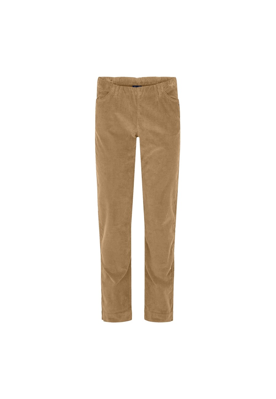 Silhouette Laurie | Kelly Regular Corduroy - Medium Length - Peanut