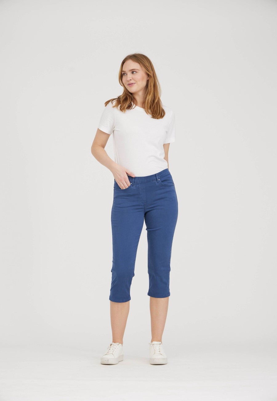 Silhouette Laurie | Hannah Regular Capri Medium Length - Nordic Blue