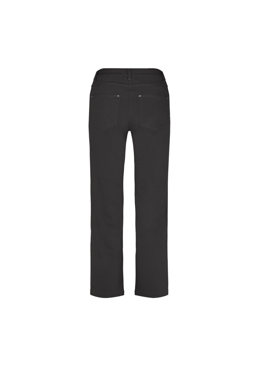 Silhouette Laurie | Helen Straight - Medium Length - Black