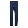 Silhouette Laurie | Amelia Straight - Medium Length - Dark Blue Denim