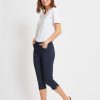 Silhouette Laurie | Grace Slim Capri - Sl - Navy