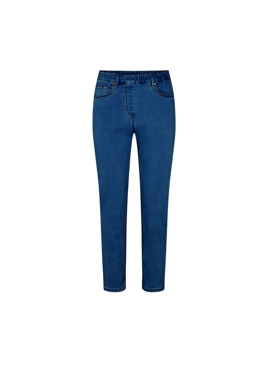 Silhouette Laurie | Hannah Regular - Extra Short Length - Blue Denim