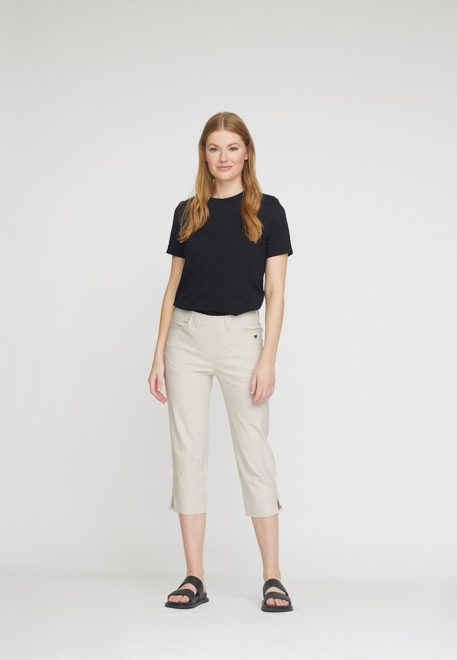 Silhouette Laurie | Anabelle Regular Capri Medium Length - Grey Sand