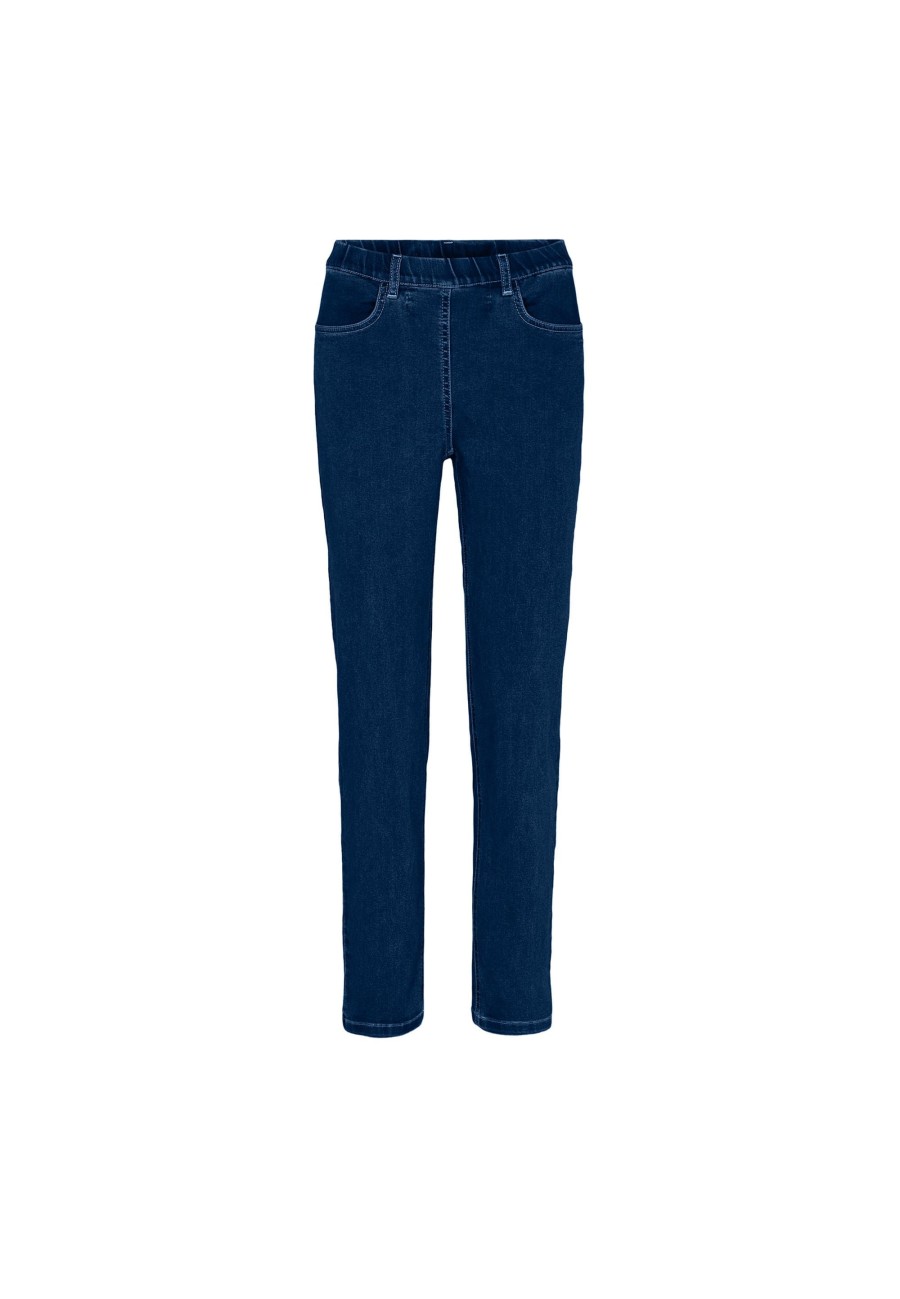 Silhouette Laurie | Grace Slim - Medium Length - Dark Blue Denim