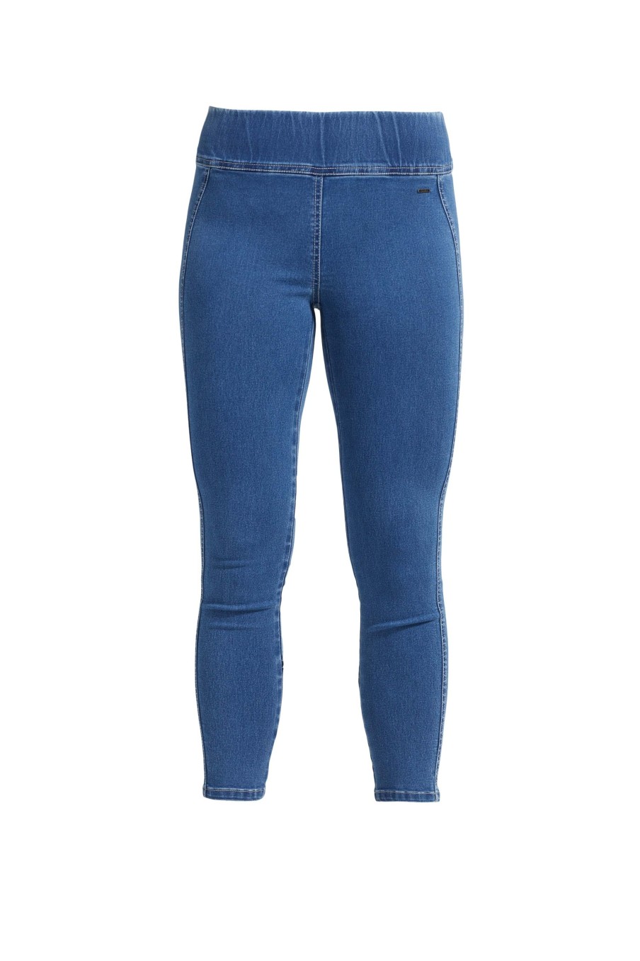 Length Laurie | Maya Skinny Crop - Denim Bleu Moyen