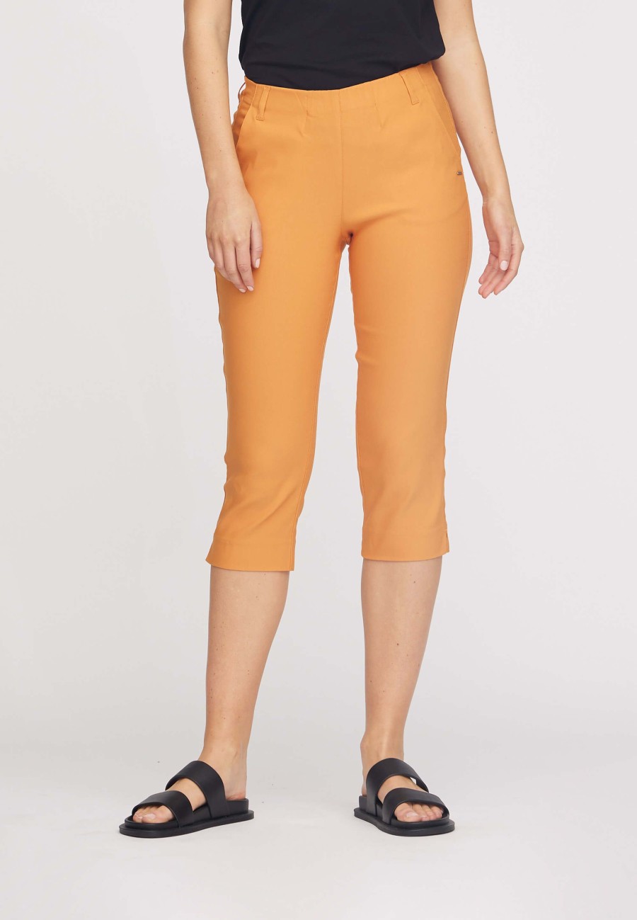 Silhouette Laurie | Taylor Regular Capri Medium Length - Dark Apricot