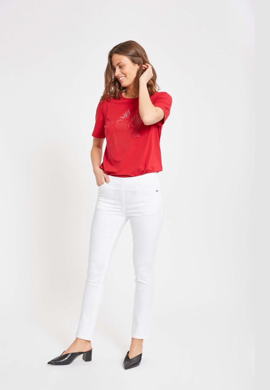 Silhouette Laurie | Grace Slim - Short Length - White