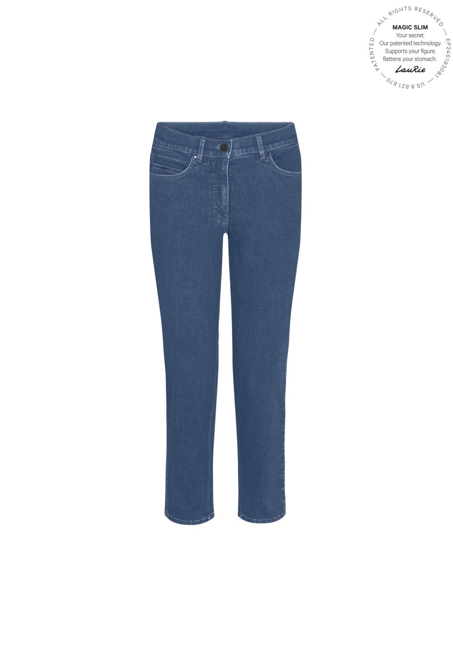 Silhouette Laurie | Christie Regular Crop - Blue Denim