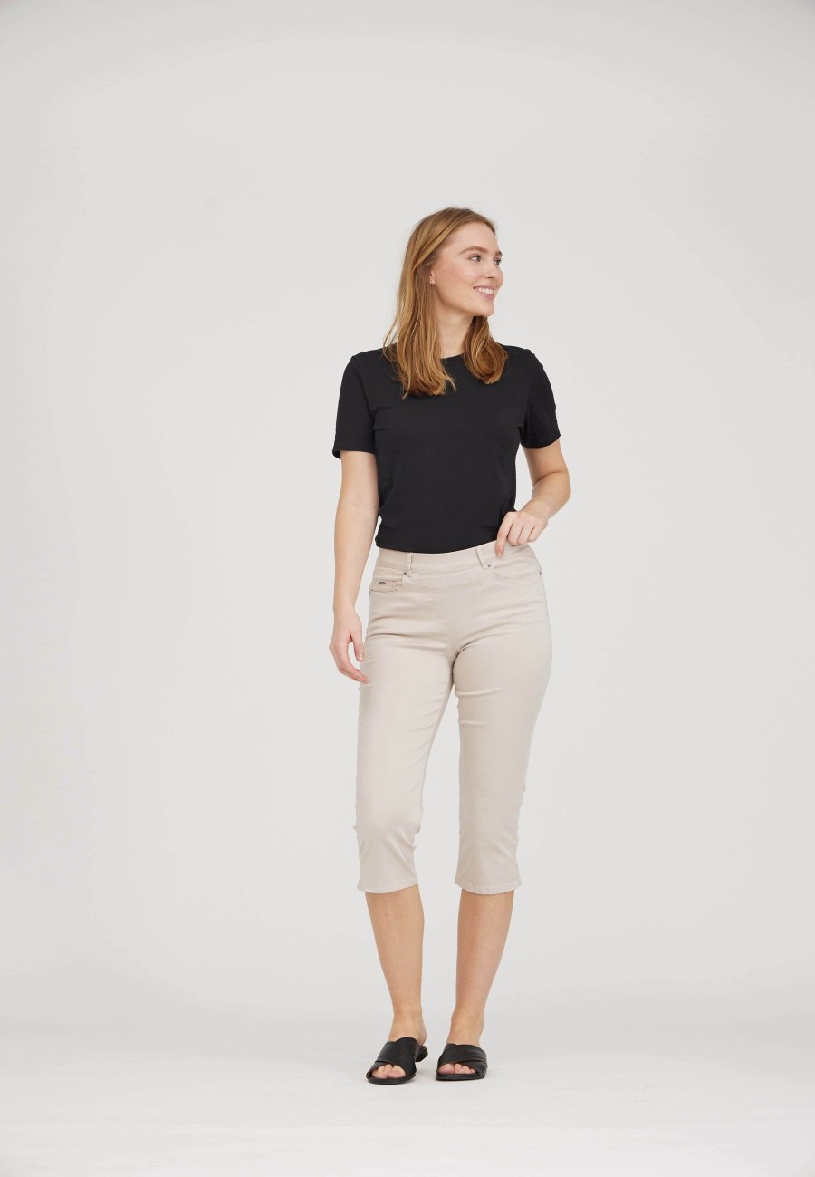 Silhouette Laurie | Hannah Regular Capri Medium Length - Grey Sand