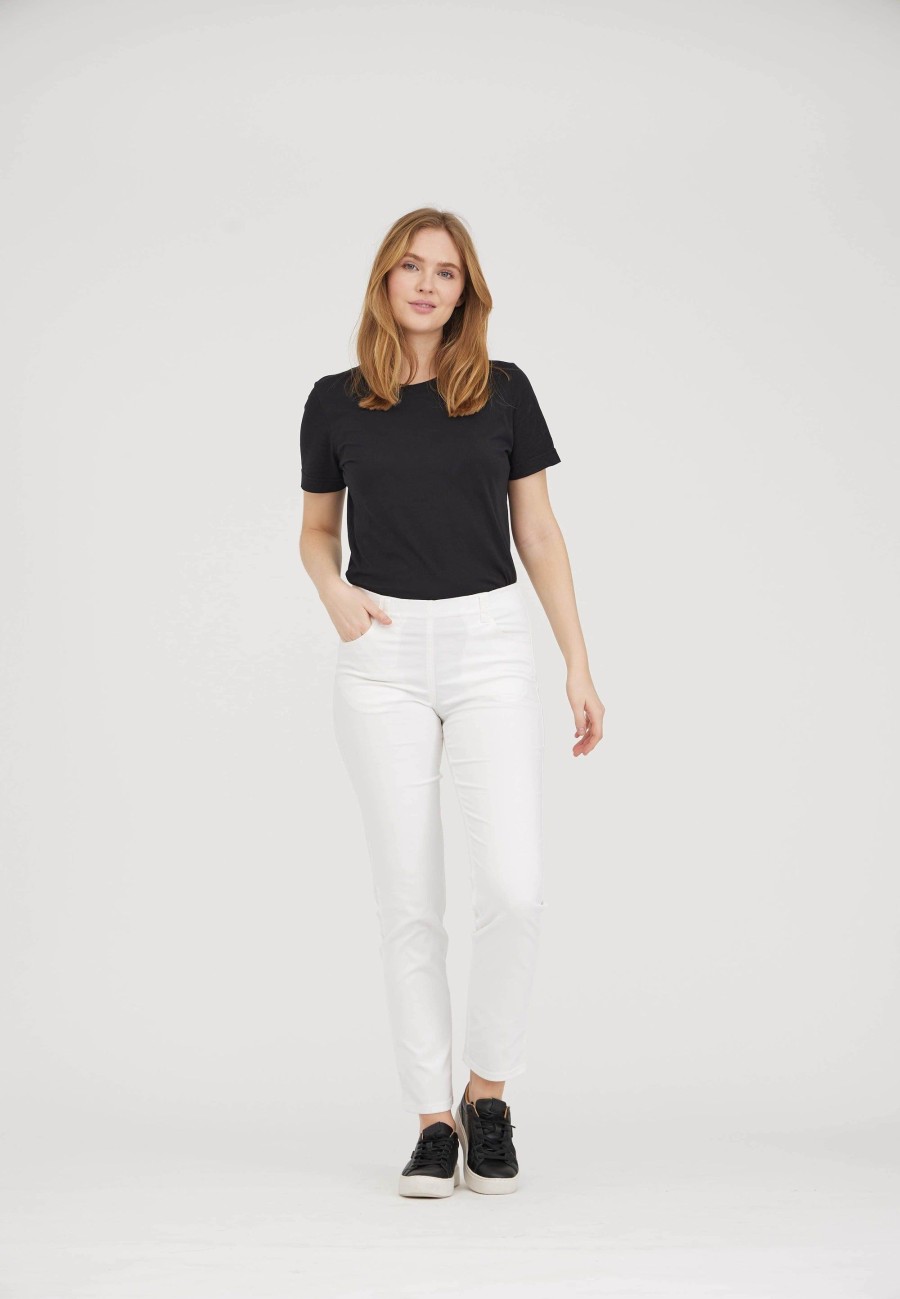 Silhouette Laurie | Kelly Regular - Medium Length - White