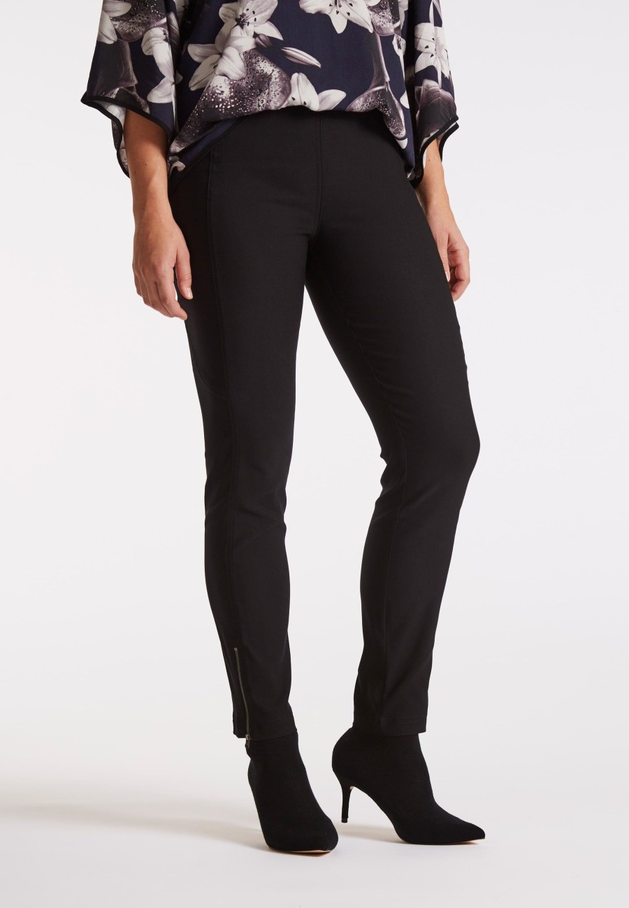 Length Laurie | Stella Skinny - Longueur Courte - Noir