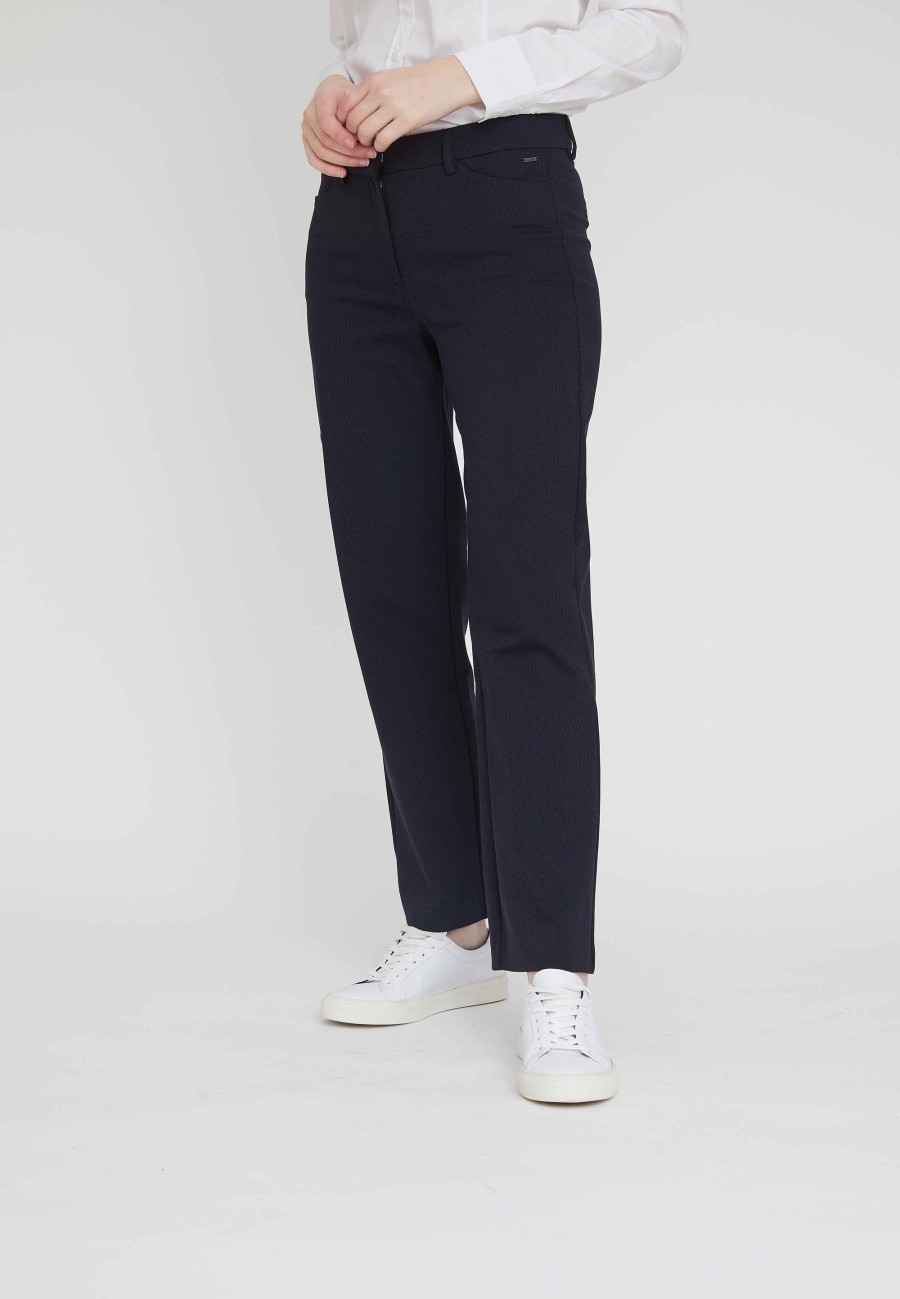 Silhouette Laurie | Palmer Straight - Court - Bleu Nuit