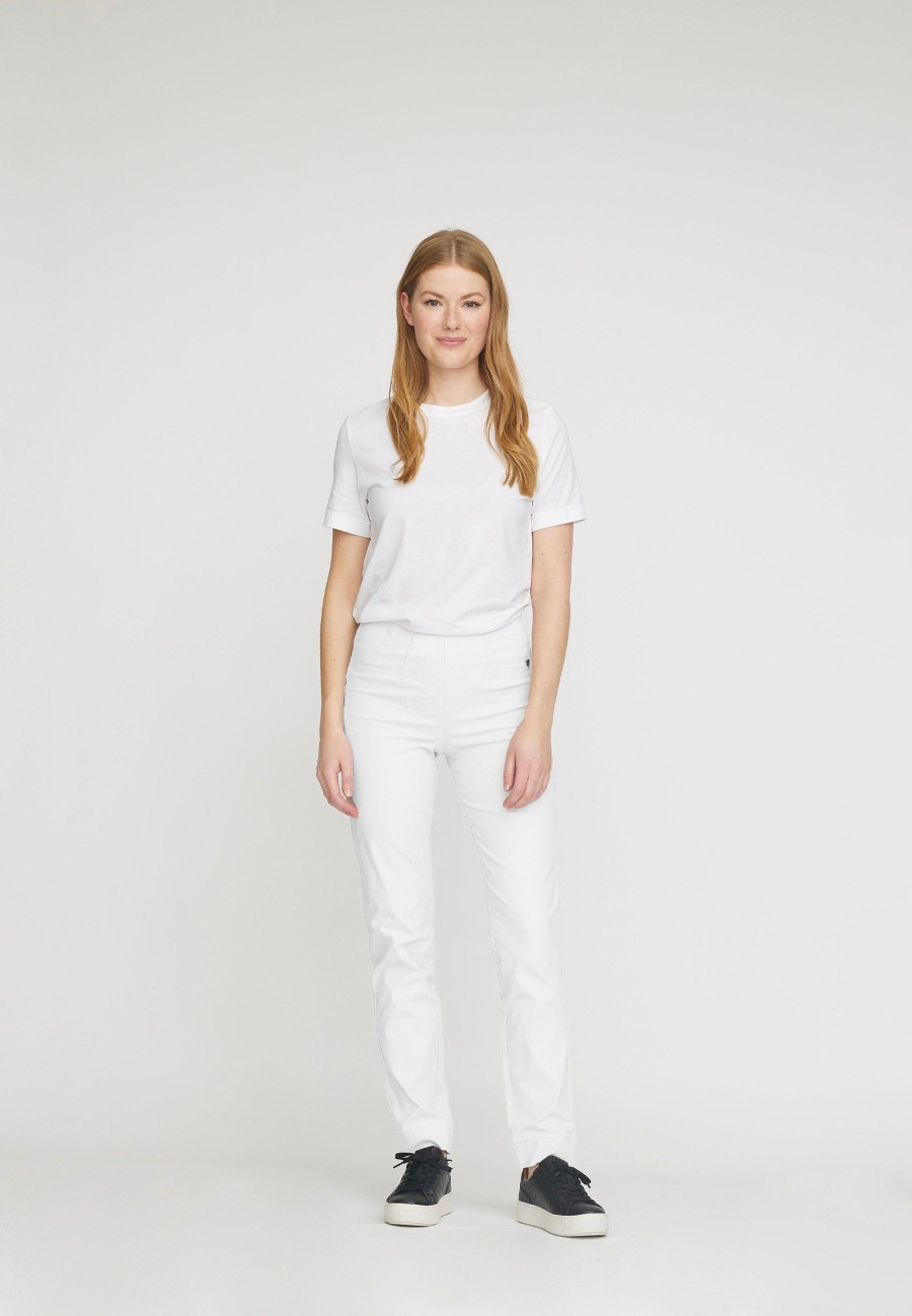 Silhouette Laurie | Betty Regular - Medium Length - White