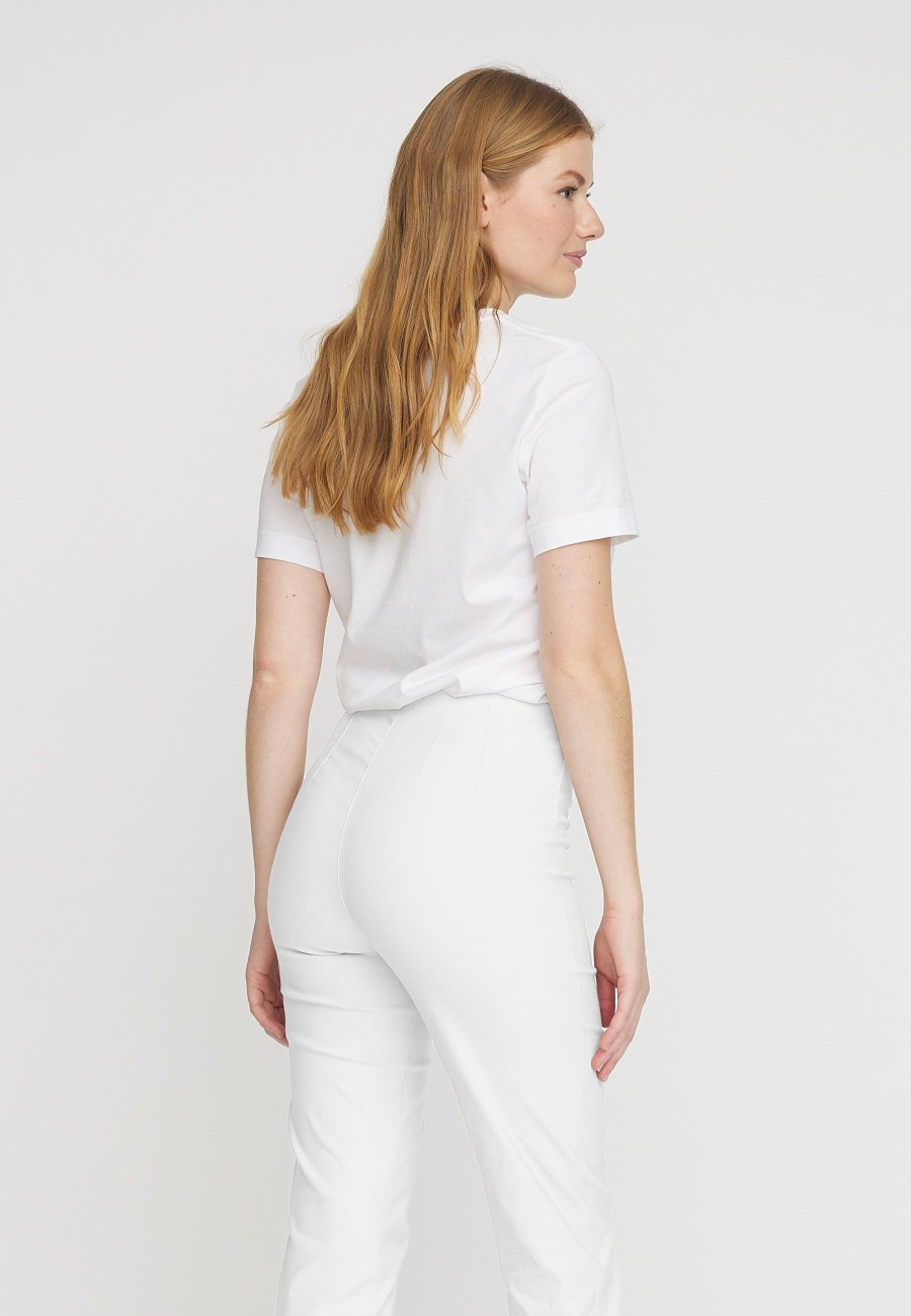 Silhouette Laurie | Betty Regular - Medium Length - White