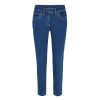 Silhouette Laurie | Laura Slim Crop - Medium Blue Denim