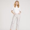 Silhouette Laurie | Tracy - Crop - Grey Sand Print