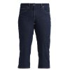 Silhouette Laurie | Charlotte Regular Capri Medium Length - Dark Blue Denim