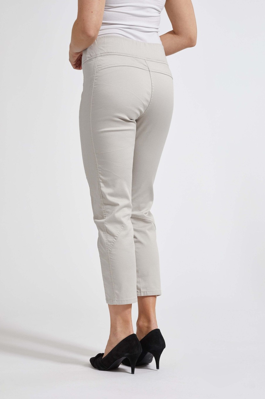 Silhouette Laurie | Sara Regular Crop - Grey Sand