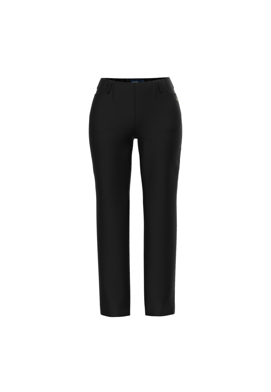 Silhouette Laurie | Kelly Regular - Medium Length - Black Brushed