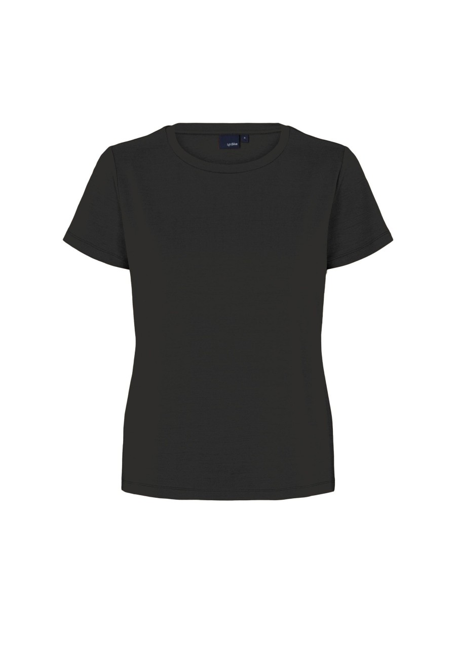 Tops Laurie | T-Shirt En Jersey Amanda - Noir