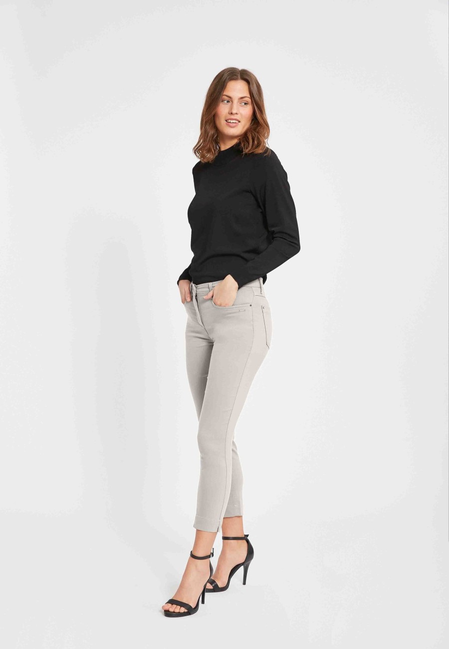 Silhouette Laurie | Laura Crop Slim - Grey Sand