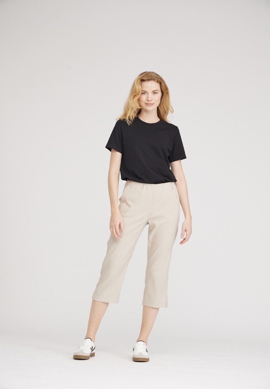 Silhouette Laurie | Taylor Regular Capri Medium Length - Grey Sand