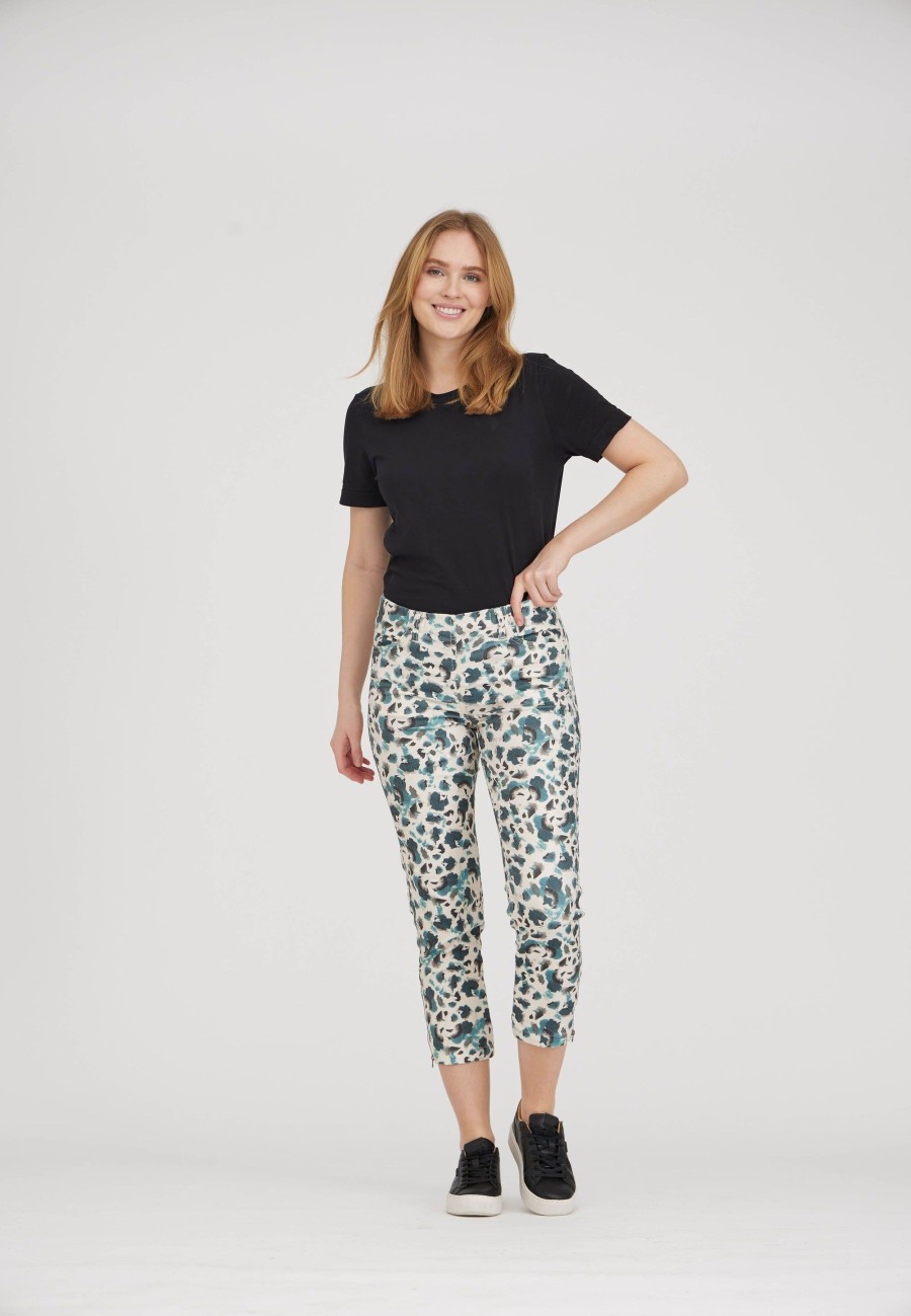 Silhouette Laurie | Patricia Regular Crop - Ivory Print