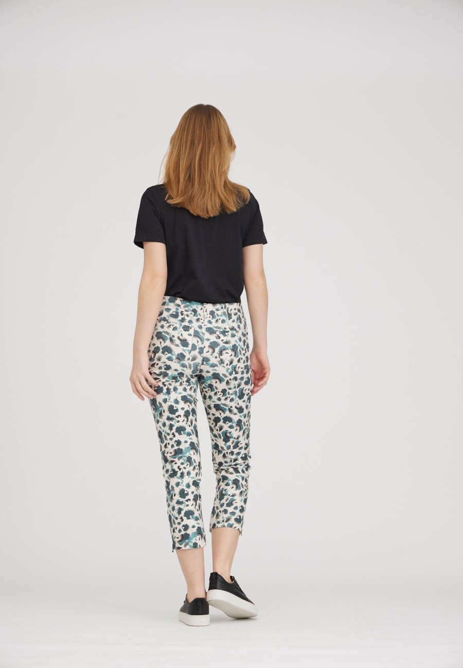 Silhouette Laurie | Patricia Regular Crop - Ivory Print